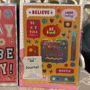 Jot Journal Set with Colorful Stickers